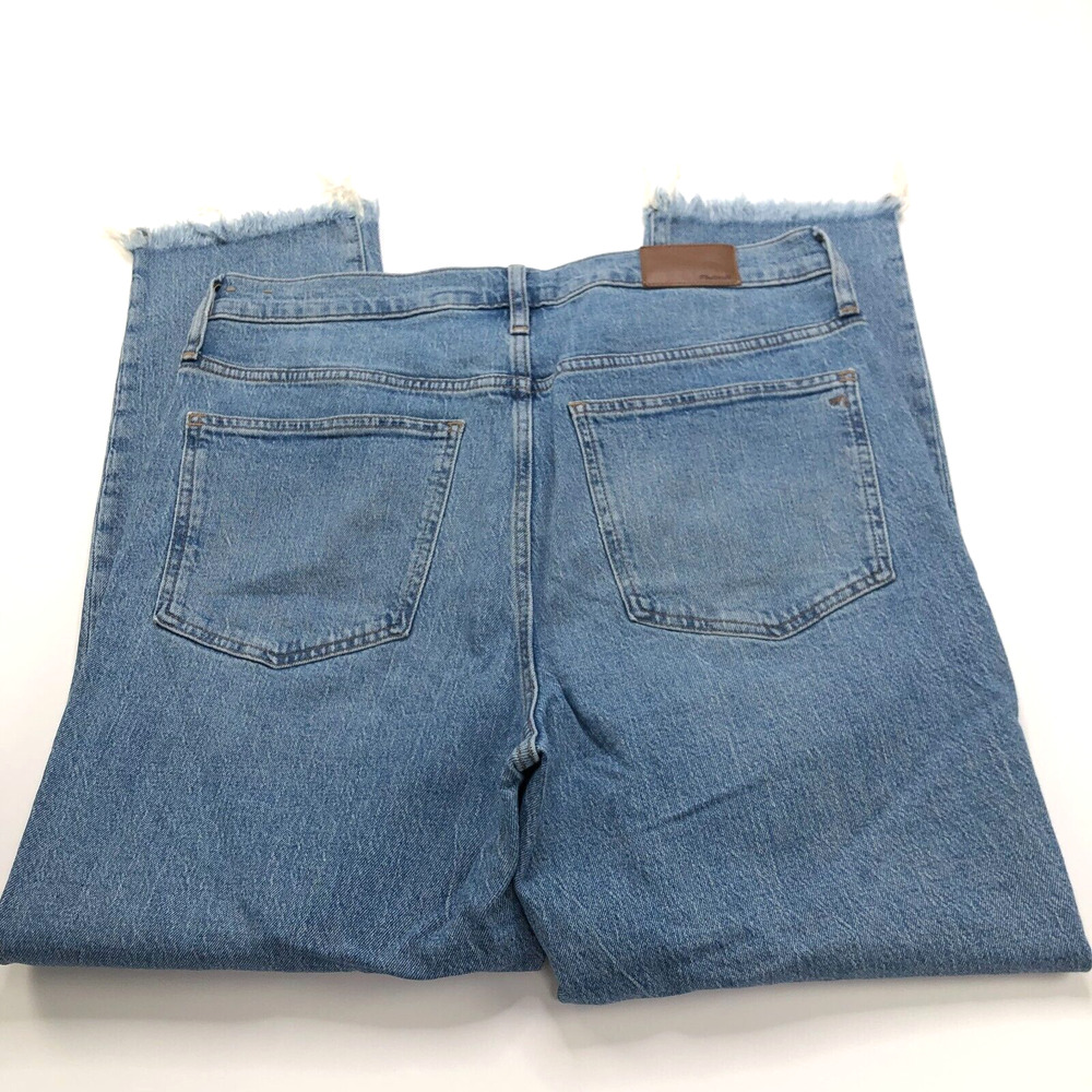 Madewell The Perfect Vintage Jean 32 (Fits 35W 28L) High Rise Raw Hem Cut Off